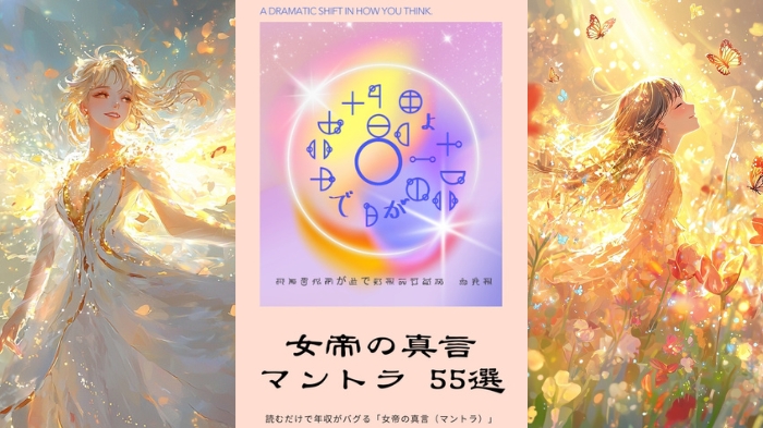 【特典5】女帝の真言 マントラ 55選PDF版