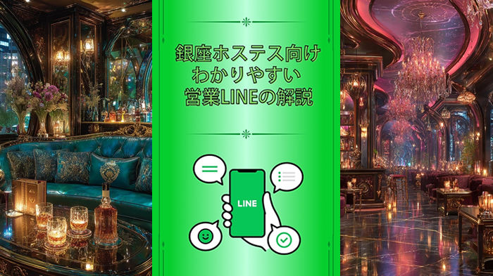 【特典8】銀座ホステス向け　わかりやすい営業LINEの解説/電子書籍